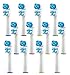 Generic Replacement Toothbrush Heads for Braun Oral-B Dual Clean SB-417A, 12-Pack