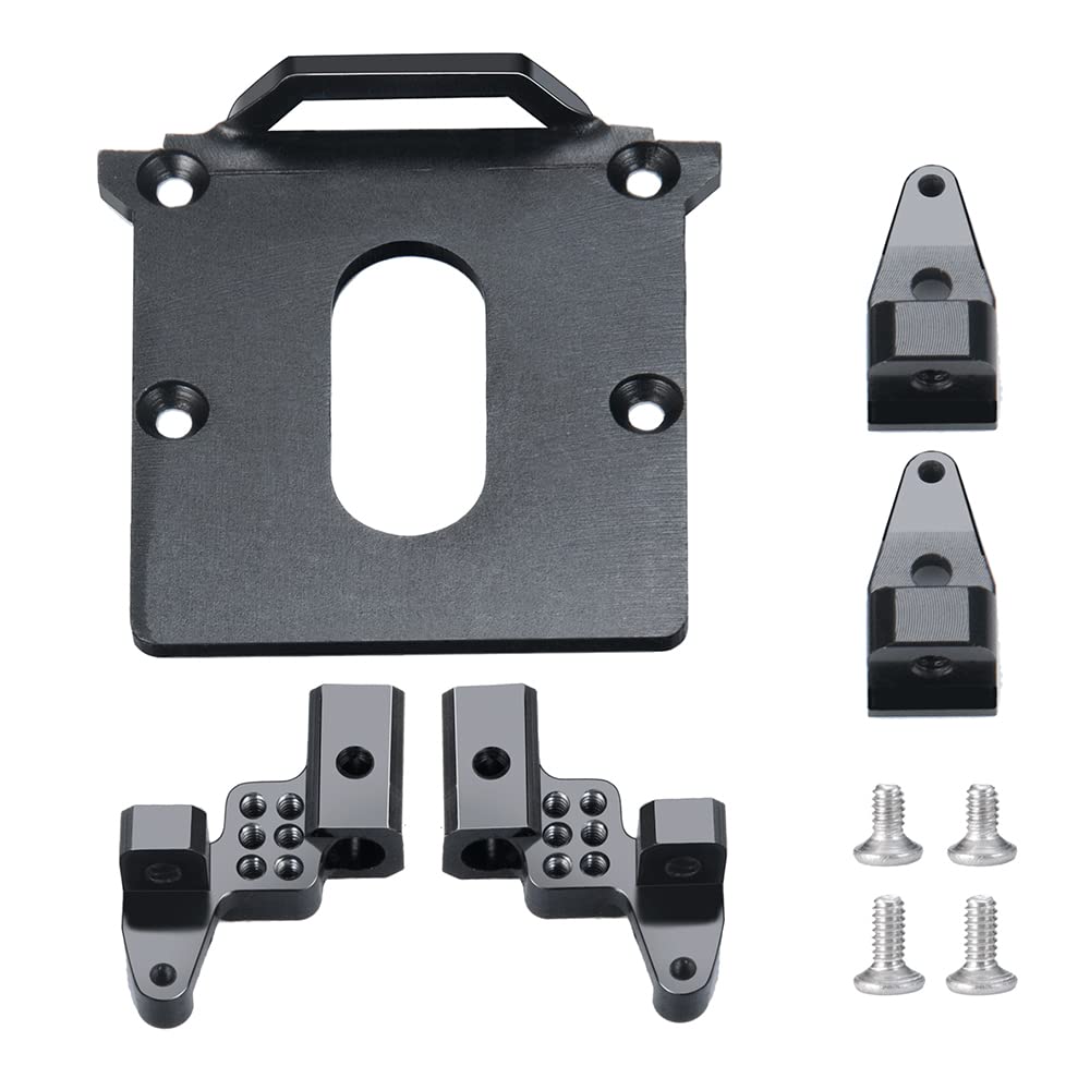 ZuoLan Aluminum Shock Mounts Towers Receiver Stand Upgrades for Axial SCX24 Deadbolt C10 JLU CRC Gladiator Bronco 1/24 RC Crawler Car