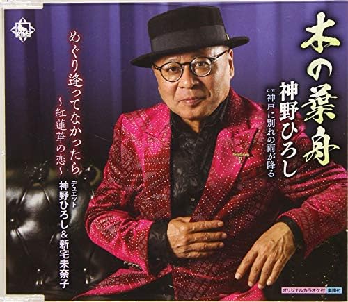 木の葉舟 めぐり逢ってなかったら 紅蓮の恋 神戸に別れの雨が降る 神野ひろし