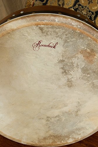 image for Roosebeck Tunable Sheesham Bodhran, Rosewood, Cross-Bar 14 inches by 3