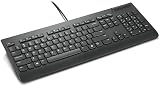 Lenovo USB Keyboard QWERTY UK English Black Full Size view 2