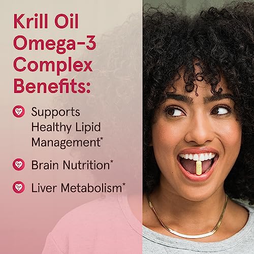 Jarrow Formulas Krill Oil Phospholipid Omega3 Complex with