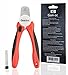 gonicc Dog & Cat Pets Nail Clippers and Trimmers(Orange) - with Safety Guard to Avoid Over Cutting, Free Nail File, Razor Sharp Blade - Professional Grooming Tool for Large and Small Animals