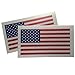 2 Pack - Color Us Made 3m Reflective American Us Patriotic Flag Sticker Durable USA Decal 4