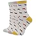 Pomlia Women's Haute Dachshund Dog Socks Casual Crew Socks Animal Cute Socks Gifts for Women