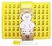 CLASSIC size GUMMY BEAR Tray + Dropper by The Modern Gummy; SILICONE; Use to shape Jelly, Gelatin, Chocolate, Ice, Soap, Candy