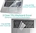 Sykiila for Macbook Pro 13 Inch with Touch Bar Case 2019 2018 2017 Model A2159 / A1989 / A1708 / A1706 Keyboard Cover & Sleeve & HD Screen Protector 4 in 1 - Rose Marble