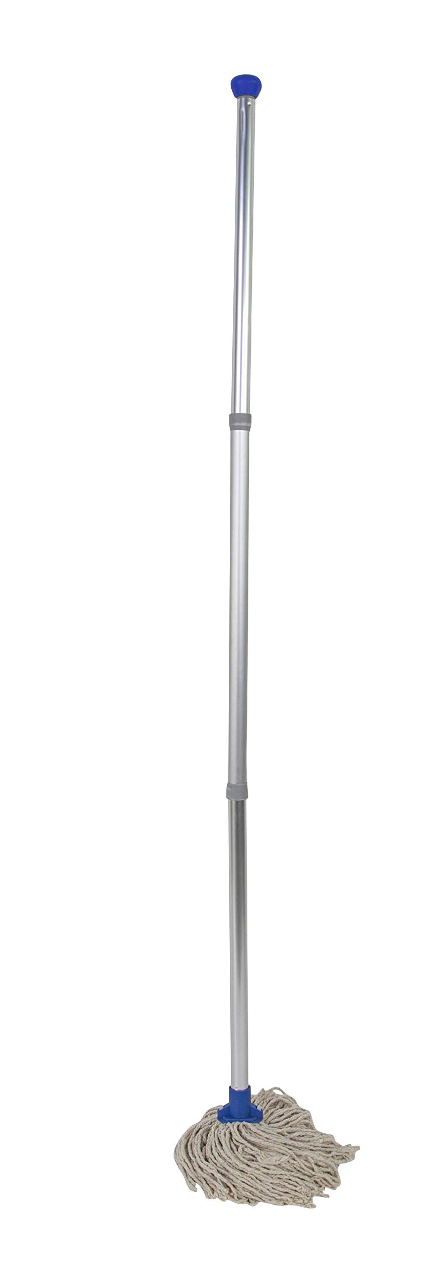 Discounted Cleaning Supplies Professional Mop Kit with Colour Coded Handle and 2 Mop Heads