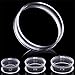 UV Acrylic Thin-Walled Clear Tunnel Plug - Clear - Sold as a Pair
