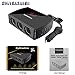 Xultrashine 3-Socket Cigarette Lighter Splitter 12V/24V 180W Car Power Splitter DC Outlet Splitter with 6.8A 4-Port Multiple USB Car Charger for iPhone 7/6S Plus iPad Galaxy S6/8/7 Edge GPS Dashcam