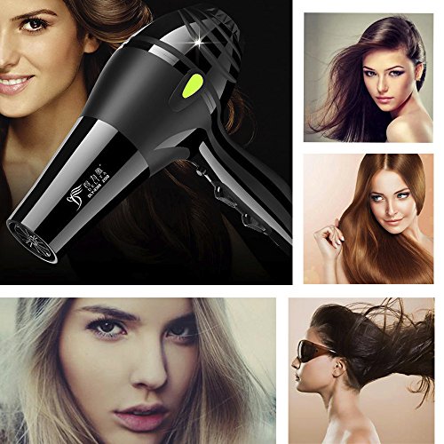 DZT1968 1set Professional Detachable electric Hair Blow Dryer 2200W long life Heat Blower Dryer Beauty Salon