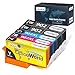 OfficeWorld Compatible Ink Replacement for HP 902 902XL Ink Cartridge (5 Packs), Work with HP OfficeJet Pro 6968 6978 6958 6962 6960 6970 6979 6950 6954 6975 Printer (2BK, 1 Meganta,1 Cyan,1 Yellow)