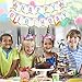 Unicorn Birthday Party Supplies And Decorations Kit – Magical Party Favors For Girls Birthdays with Gold Unicorn Themed Headband, Birthday Banner, Birthday Girl Sash, Bracelet Kit, Keychains
