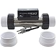 Hydro-Quip Pure Heat 2in in-Line Compact 1.5kW Whirlpool Bath Heater PH301-15UV