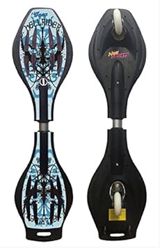 New Sports Waveboard BlueWhite, ABEC 7