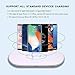 Ruishion Wireless Fast Charger Compatible with Watch Series 4/3/2/1 iPhone Xs XR Max Galaxy Note 8 Upgraded 3 in 1 Wireless Charger Pad Compatible with All Qi-Enable Devices(30W AC Adapter Included)