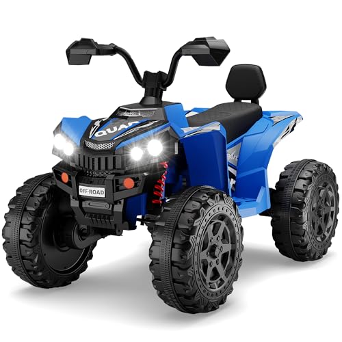 Firstness 24V Electric Kids ATV Quad 800W Kids ATV 4 Wheeler 2 Seater Ride on T…