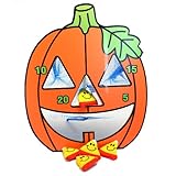 Jack-O-Lantern Bean Bag Toss Game