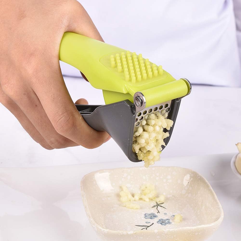 Presse-ail Et Gingembre Manuelle - Ustensile De Cuisine Ergonomique, Facile à Utiliser Et à Nettoyer
