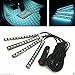 Car LED Strip Light, EJ’s SUPER CAR 4pcs 36 LED Car Interior Lights Under Dash Lighting Waterproof Kit,Atmosphere Neon Lights Strip for Car,DC 12V(Ice Blue)…thumb 3