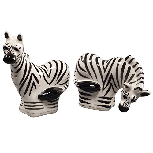 Zebra Salt and Pepper Shakers Zebra Salt & Pepper Shaker Set