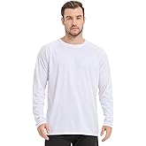 TERODACO Men's Swim Shirts Long Sleeve Rash Guard UPF 50+ Sun Protection Shirts Outdoor Fishing Running Quick Dry