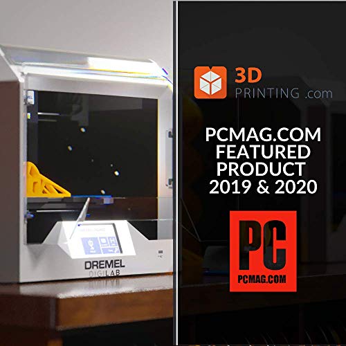 Dremel DigiLab 3D40FLX01 3D Printer with Filament Fully Enclosed 3D Printer With Flexible