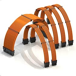 LINKUP - AVA 30cm PSU Cable Extension Sleeved