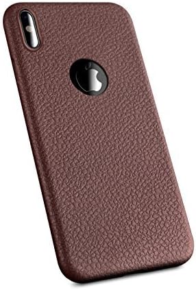 IPHONE X Phone Case Soft TPU Whole Cover Backcover Protective Case 100% Fitted Phone Case for iphone X (Brown)
