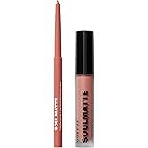 MORPHE Soulmatte Lip Duo - Lip Liner (0.007 oz) & Matte Lipstick (0.13 fl oz) with Vitamin E & Nourishing Oils for Bold, Long-Wear Color & Definition - Wifey