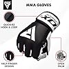 RDX-Guantes-MMA-para-Artes-Marciales-Entrenamiento-Cuero-Sparring-Guantillas-Bueno-para-Grapling-Kickboxing-Muay-Thai-Saco-de-Boxeo-Combate-Training-y-Lucha-Libre