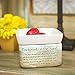 Elanze Designs Footprints in The Sand Ceramic Stoneware Electric 2 in 1 Jar Candle and Wax and Oil Warmer
