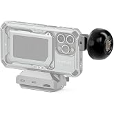 Tilta Khronos Handle Compatible with iPhone 15 Pro/Pro Max &ndash; Space Gray | Locking Clamp | Lightweight &amp; Durable | Comfortable Grip TK-CWH-SG