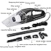 Handheld Car Vacuum Cleaner 120W,NUWA 12V Portable Mini Wet/Dry Auto Vehicle Vacuum Dust Buster with 16.4FT (5M) Power Cord with Cigarette Lighter, 4000PA Suction High Power Hand Vac (Black)