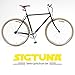 SIGTUNA Chain Locks - Heavy Duty 8mm Bike Chain Lock with Key, 35 Inch Hardened Steel Links and a Protective Nylon Sleeve for Road and Mountain Bicycle Security