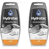 HYDROTAC OPTX 20/20 Stick On Bifocal Lenses +1.75 Diopter | Magnifying Adhesive Reading Lenses | Sunglass Add On | Reusable Design