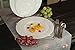 Lillian Tablesettings Premium Quality Heavyweight Plastic Plates China Like. Wedding and Party Dinnerware Plastic Plates 6.25 inc White/Pearl-Value Pack 40 Count