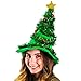 Funny Party Hats Christmas Hat Props – Elf Costume - Reindeer Antler Headband – Christmas Tree Hat - 3 Pack Holiday Hats