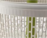 Joseph Joseph Spindola In-Sink Salad Spinning Colander White Green view 5