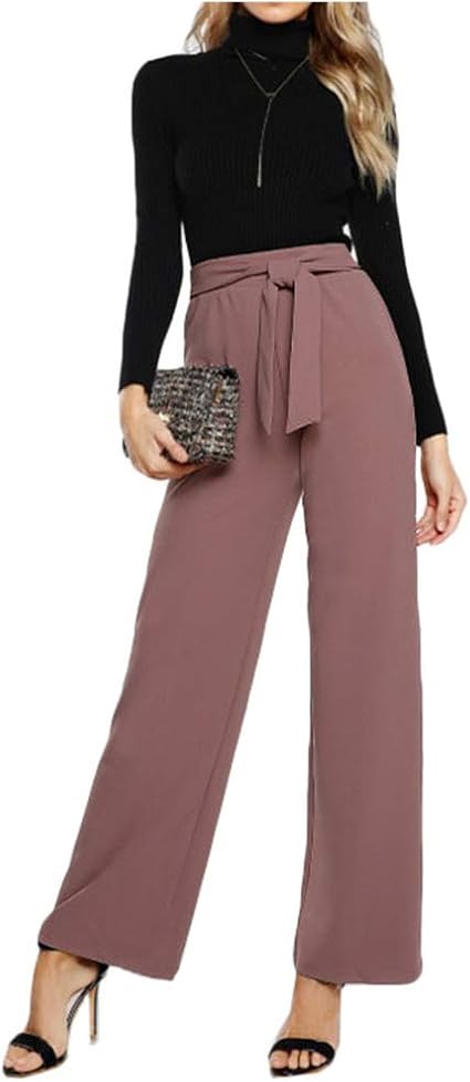 elegant high waist pants