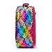Le Vasty Mermaid Lunch Box for Girls Flip Sequin Insulated School Lunch Bag Durable Thermal Reusable Lunch Tote Glitter (Rainbow)