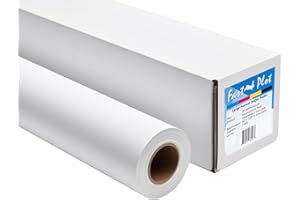 FastPlot Polypropylene Banner 8 mil Waterproof - 42inch x 100ft Roll - 2inch core