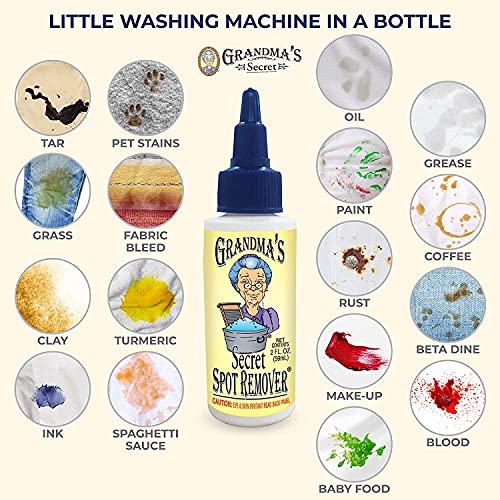 Grandma's Secret Spot Remover for Clothes Chlorine, Bleach and Toxin