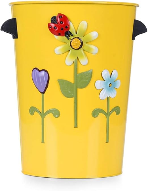 Bote De Basura Grande De Dibujos Animados Sin Cubeta For Desechos Con Manija Amazon Com Mx Hogar Y Cocina