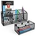 ARTEZA Metal Magnetic Basket Pencil Holder, Set of 2, Mesh Storage Baskets with Extra Strong Magnets - Marker and Pen Organizer, Holds Whiteboard and Locker Accessories Securely