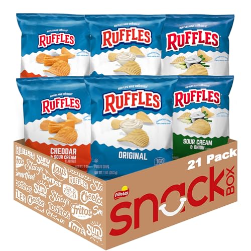 Ruffles薯片3口味混合装21袋