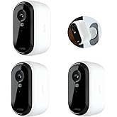 Arlo Essential Spotlight Camera, Wireless Security Camera, Outdoor Camera HD (2nd Gen),1080p Video, Color Night Vision, Direct to WiFi No Hub Needed, Surveillance cam, White (Arlo Camera_3 Pack)