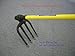 Reaowazo Canterbury Hoe Fork, Forged 4 Prongs