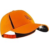 LED Hat Light - POWERCAP Baseball Cap with Light Built in - LED Cap Visor Light with Bright Headlight and IPX4 Rating