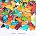 UW Irregular Shape Pieces Mosaic Tiles Assortment Colors for Handmade Artcraft and Home Decorations(1000g/2.2lb)